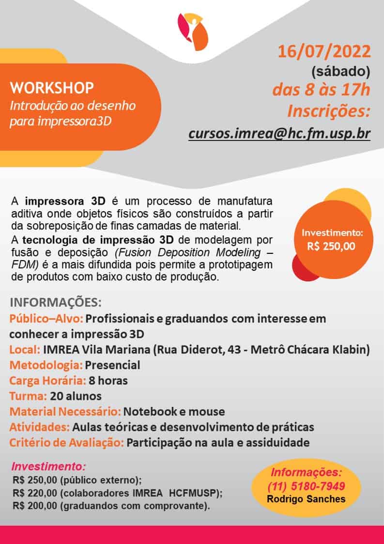 curso impressora 3D