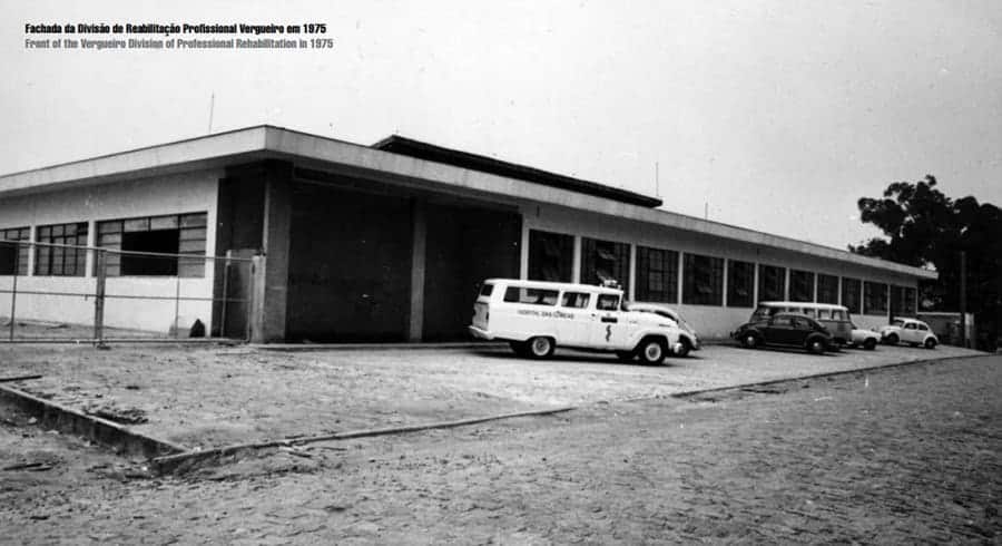 Fachada da DRPV, inaugurada em 1975